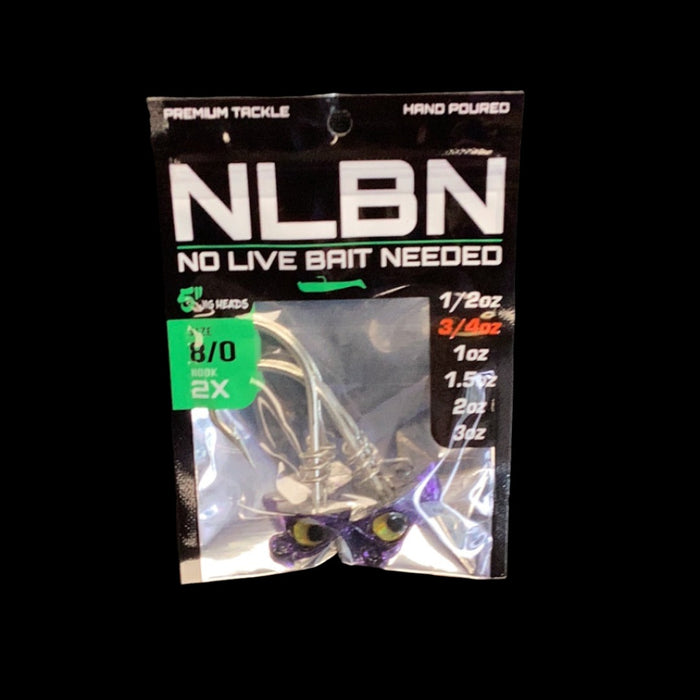 NLBN 5" Jig Heads