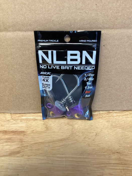 NLBN Tuna 4X Super Duty Jig Heads