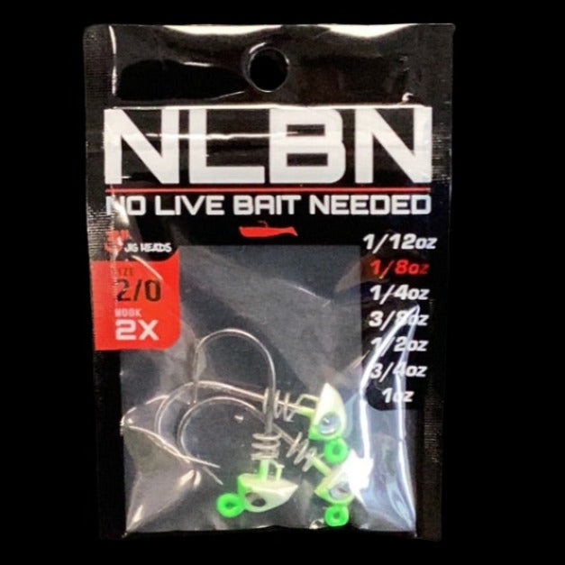 NLBN 3" Jig Heads