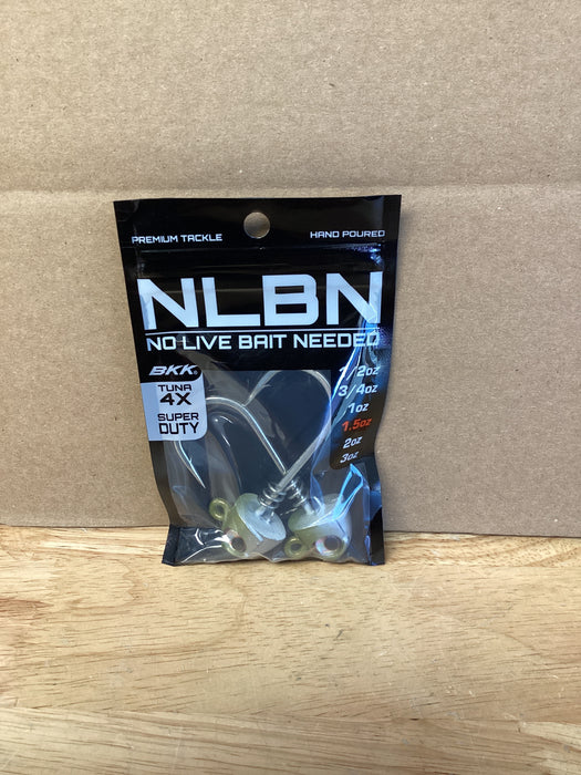 NLBN Tuna 4X Super Duty Jig Heads