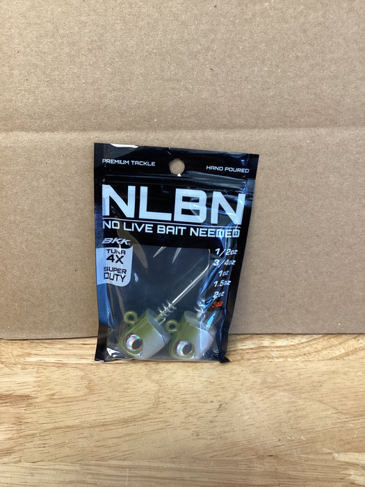 NLBN Tuna 4X Super Duty Jig Heads