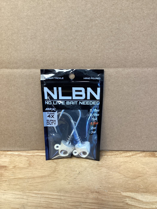 NLBN Tuna 4X Super Duty Jig Heads