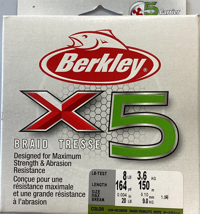 Berkley X5BFS8-22 X5 Braid