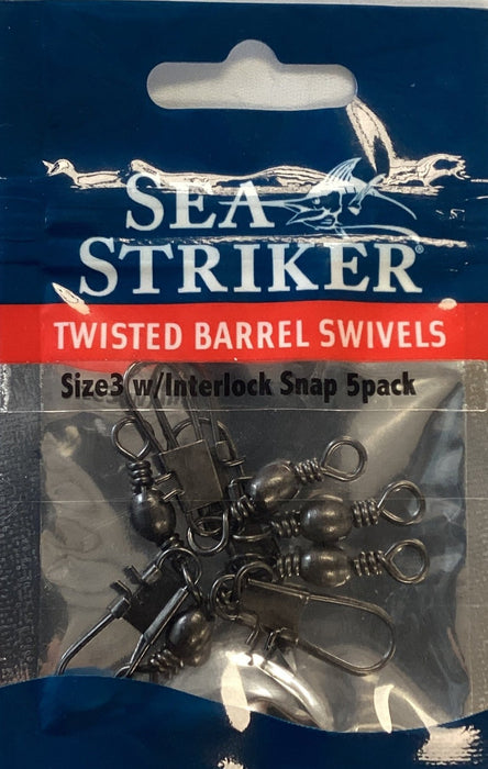 Sea Striker SSTBISBK-3 Twisted