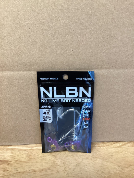 NLBN Tuna 4X Super Duty Jig Heads