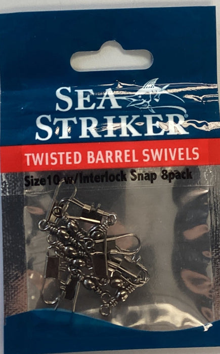 Sea Striker SSTBISBK-10 Twisted