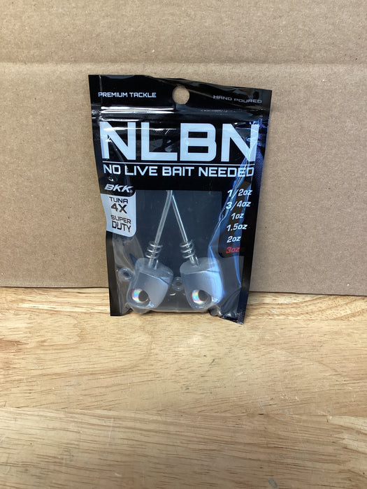 NLBN Tuna 4X Super Duty Jig Heads