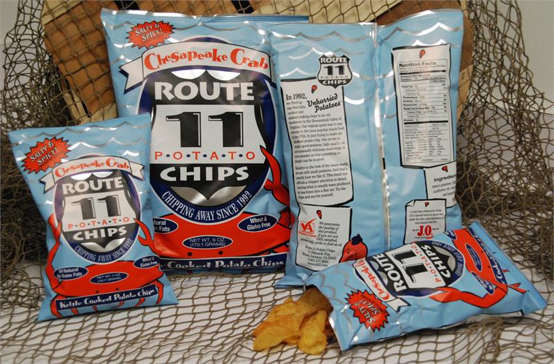Route 11 Chesapeake Crab Chips
